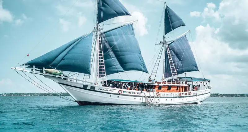 Barco de vida a bordo Philippine Siren