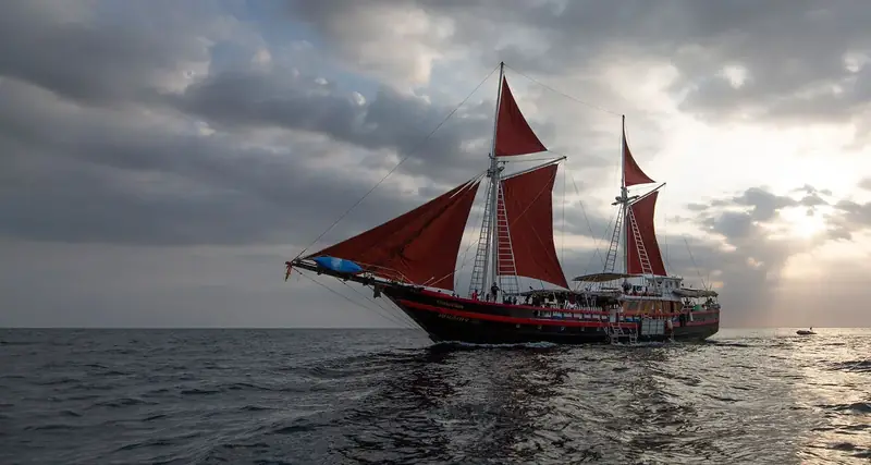 Barco de vida a bordo Master Liveaboards Myanmar
